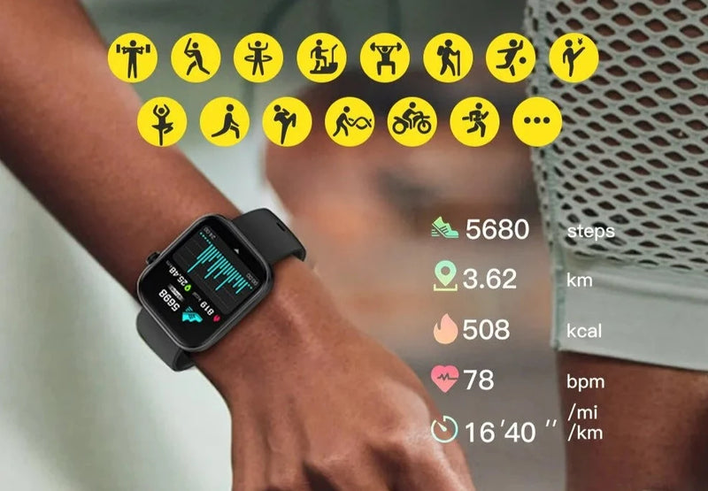 Smartwatch Com Monitoramento de Saúde