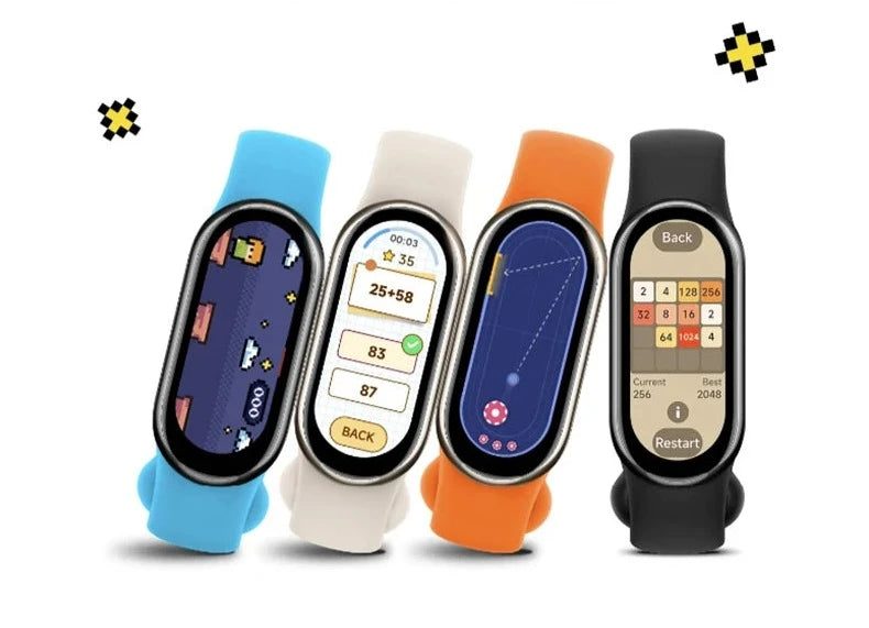 Xiaomi Band 8, Tela AMOLED Bateria de Longa Duração +150 Modos Esportivos