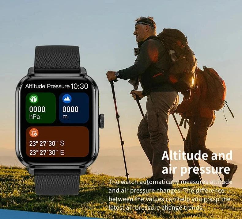 Smartwatch com Tela AMOLED, GPS, IP68