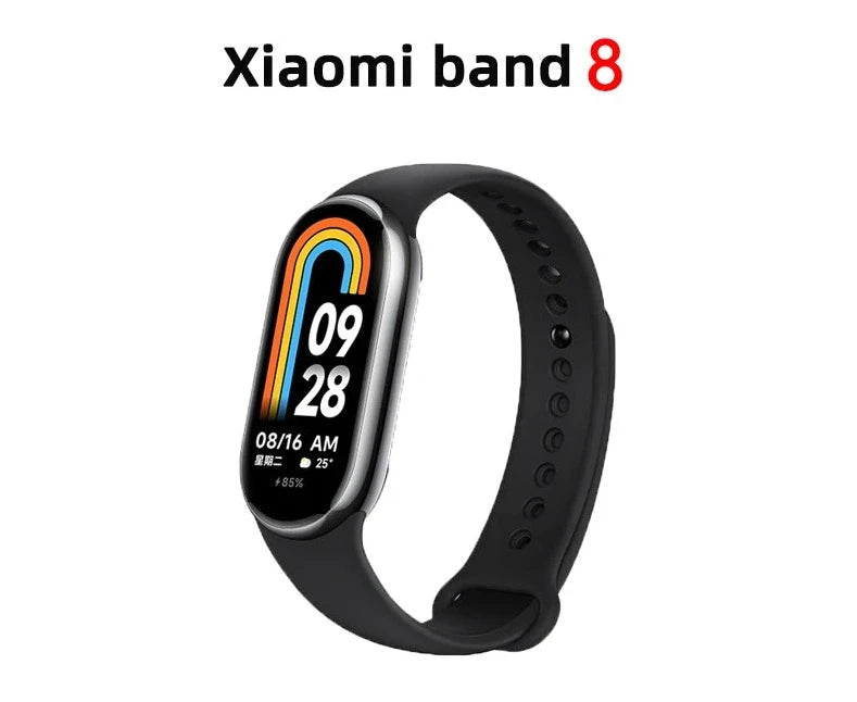Xiaomi Band 8, Tela AMOLED Bateria de Longa Duração +150 Modos Esportivos