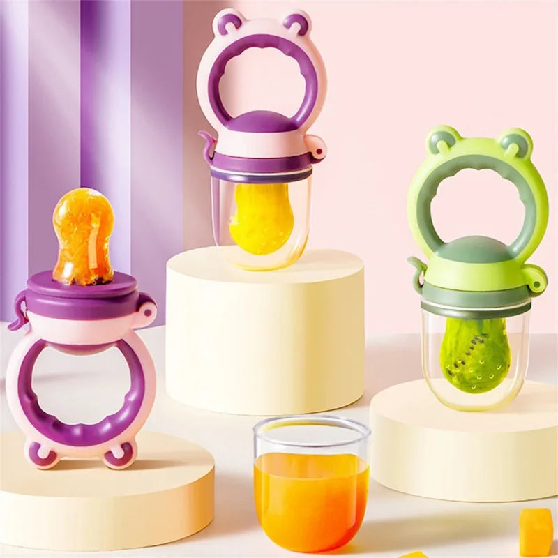 Alimentador de Frutas de Silicone para Bebês